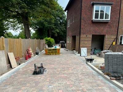 Final phases of new build project on Grovelands Road