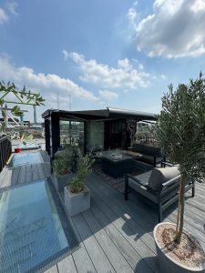 Tenby Mansions roof terrace extension